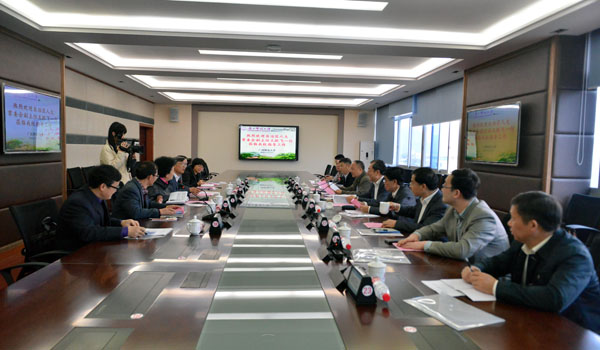 调研座谈会会场