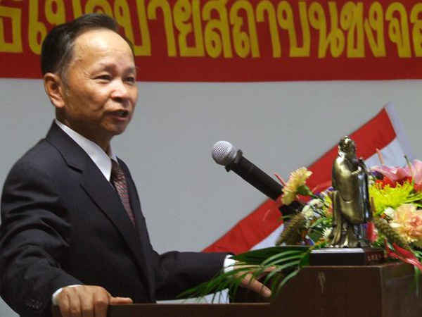 中国驻泰国大使馆张九桓大使致辞。