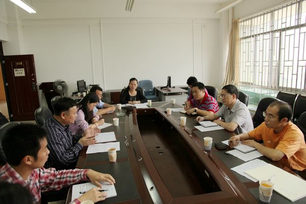 相关学院就业推进会现场