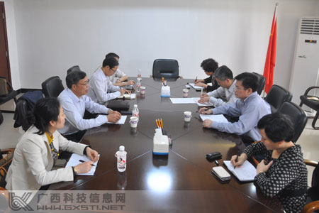 钟瑞添副校长率队访问自治区知识产权局