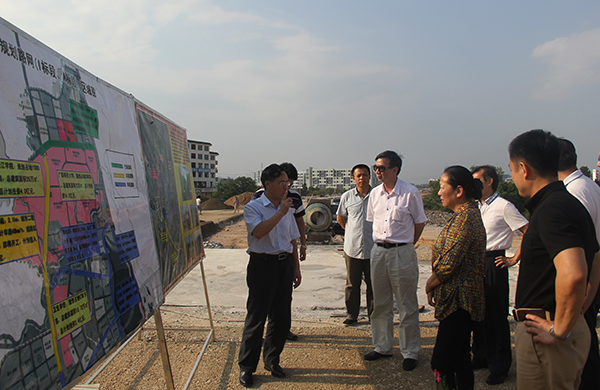 雁山区现场实地察看