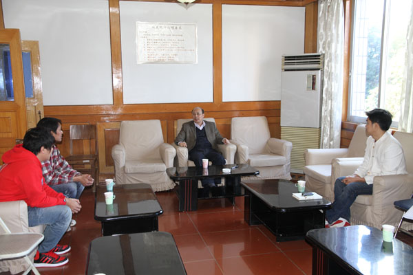 蔡昌卓副校长与缅甸学生座谈