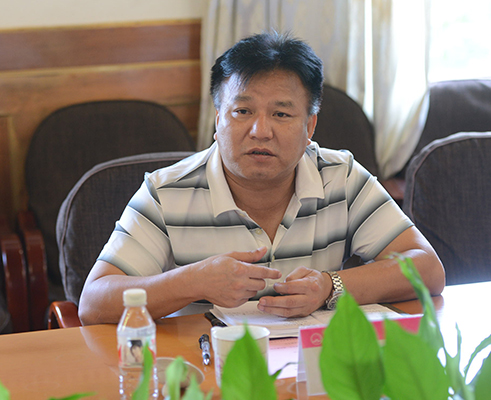 广西机电职业技术学院院长赖晓桦讲话