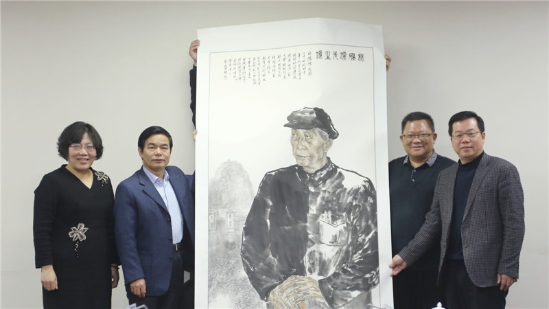 C:/Documents and Settings/qiaoliang/桌面/学校赠送林砺儒先生像.jpg
