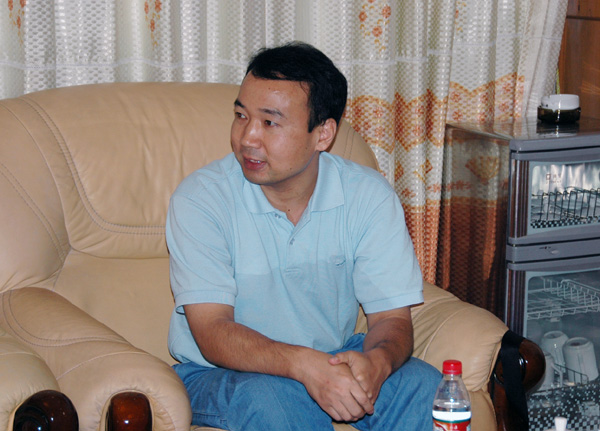 高教处副处长黄青云参加反馈会。