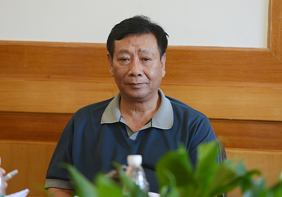 副校长陈洪江（宣传部  王 董/摄）