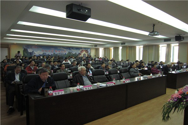 出席研讨会闭幕式的专家学者