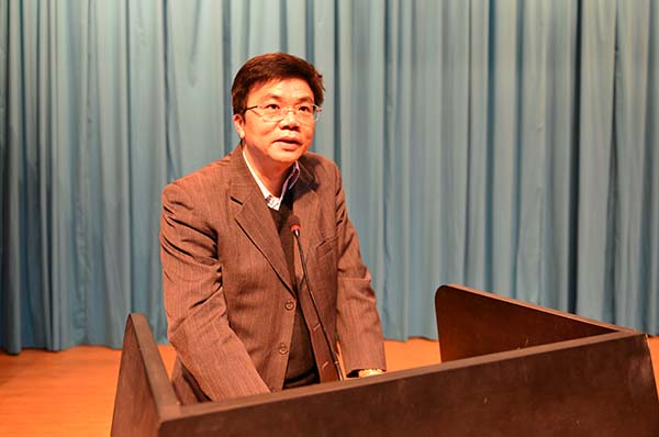 广西教育厅副厅长黄雄彪致辞