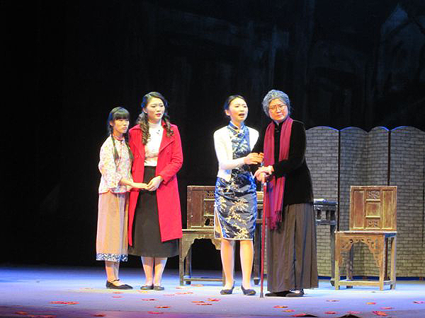 话剧《秋声赋》 （梁文捷 摄）