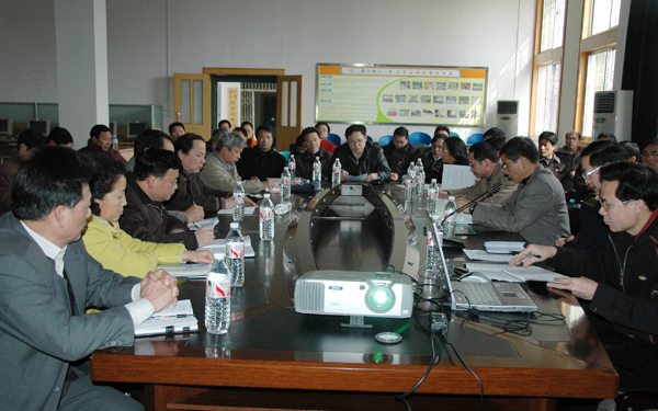 我校召开评建宣传工作推进会议。