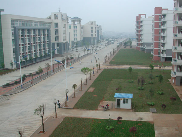 美丽的雁山校园。