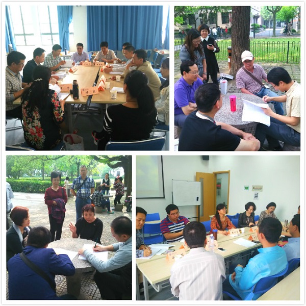 学员积极参与小组讨论