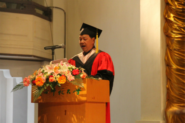 副校长白晓军致辞