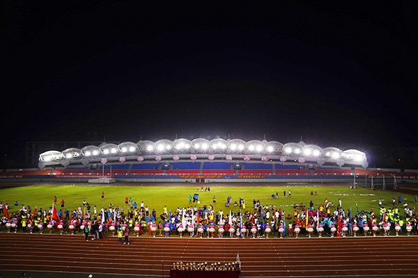 闭幕式现场（大学生通讯社 周雪瓴摄）