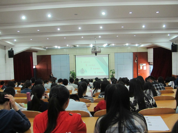 国家奖学金展评会现场