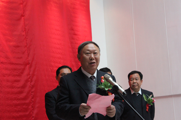 我校副厅级调研员刘健斌致辞