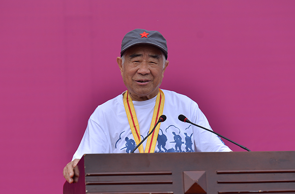 我校离休干部，抗日老兵井茂荣分享他的抗战故事