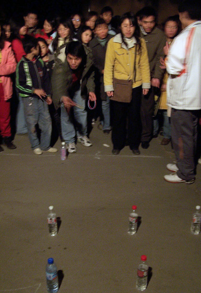 精彩的游园活动。