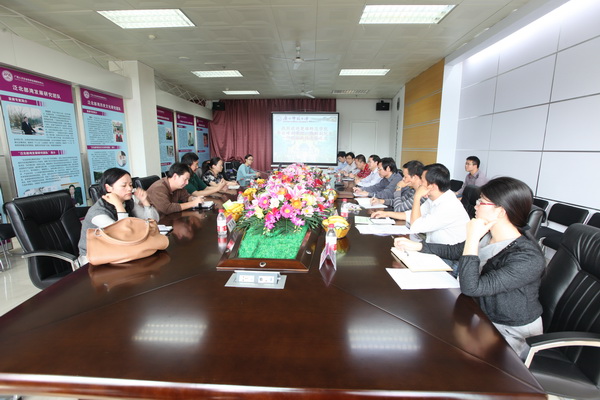 楚雄师范学院到我校考察交流学位、学科建设及科研管理工作