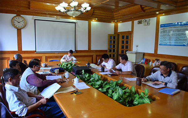 章程研讨现场