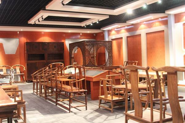 明式家具展厅（局部）