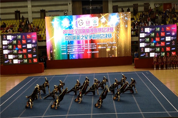 我校参赛队员精彩的一瞬间