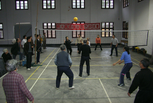 比赛精彩瞬间。