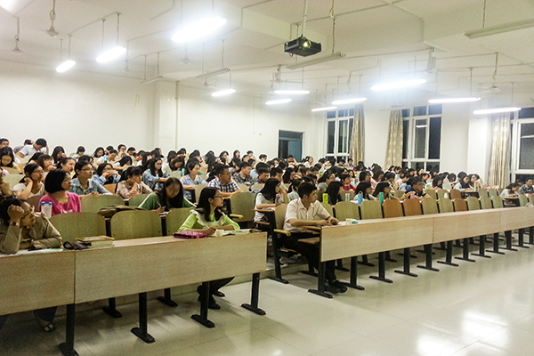 教育科学学院博士讲堂讲座现场