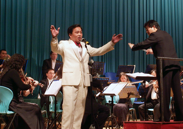 男声独唱《老师我想你》。