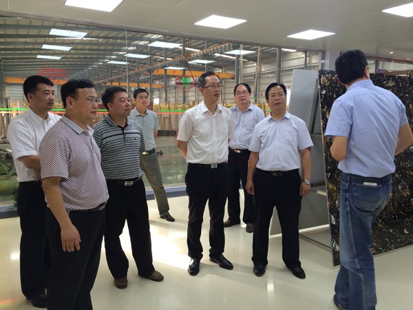 参观贺州市碳酸钙产业基地