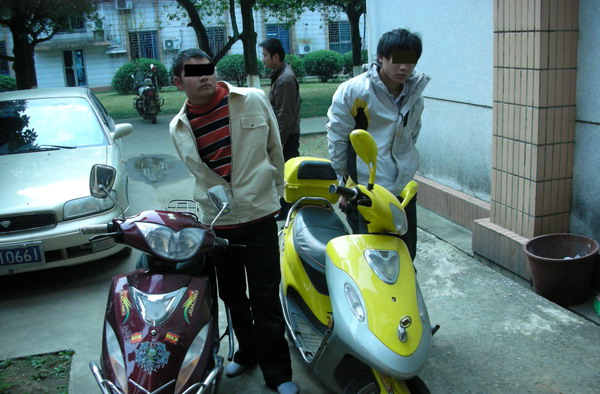 犯罪嫌疑人和被盗车辆。