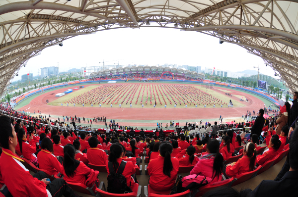 开幕式现场（本文图片由大学生通讯社李显杨 李俊霖 蒋晨曦 邹添龙 杨虎摄）