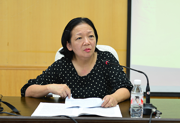 校党委书记王枬讲话