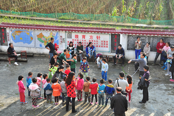 快乐的游戏现场