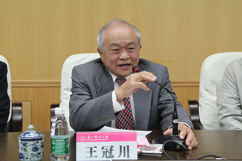 王冠川先生讲话