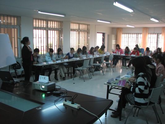 雁山校区培训现场