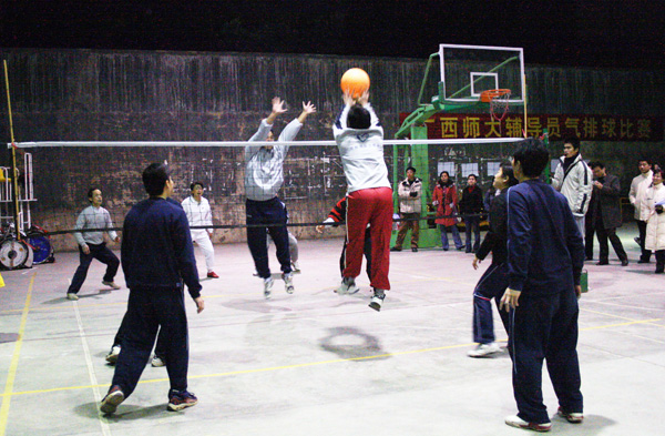 比赛精彩瞬间。