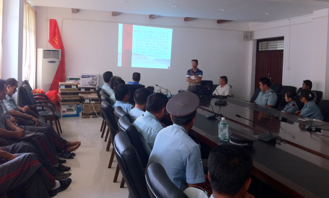 雁山校区培训现场