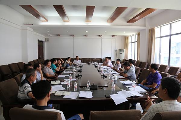 筹备会议现场（体育学院记者团 周玉凯/摄）