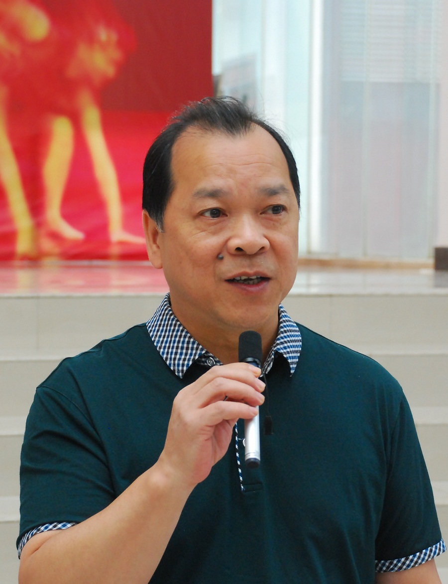 广西师范大学副校长白晓军（出版社 陈子峰 摄）