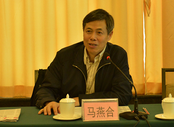 科技部基础研究司司长马燕合讲话