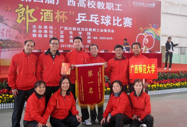 我校参赛队员合影