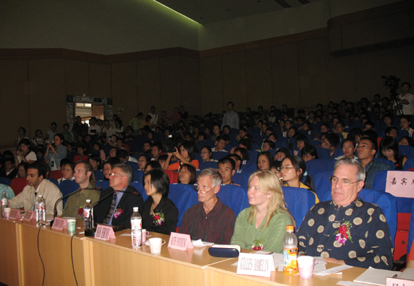 大赛的外籍评委