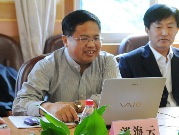 专家组组长郭海云反馈意见。