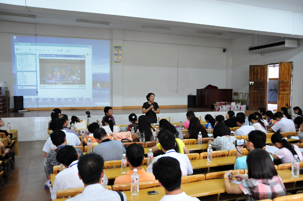 王枬书记现场教学