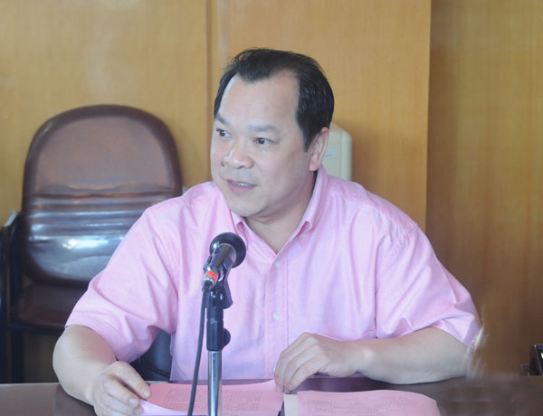 白晓军副校长致欢迎词。