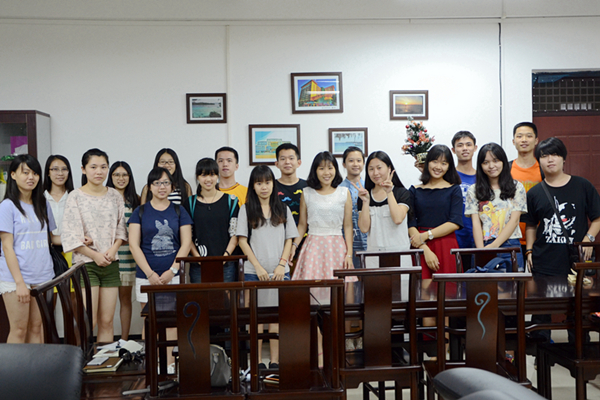 国教院学生干部培训会合影