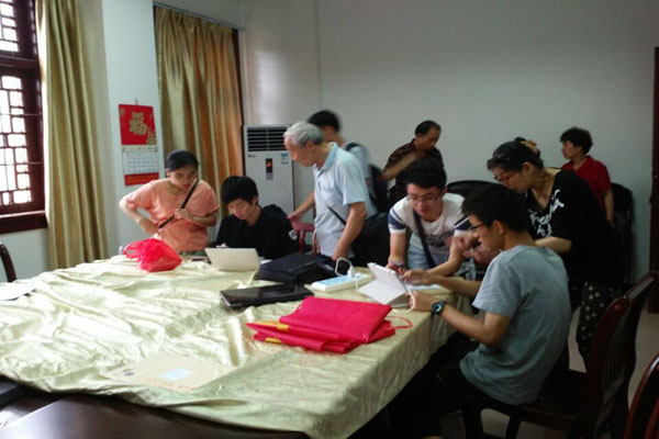 计算机协会义务维修活动现场