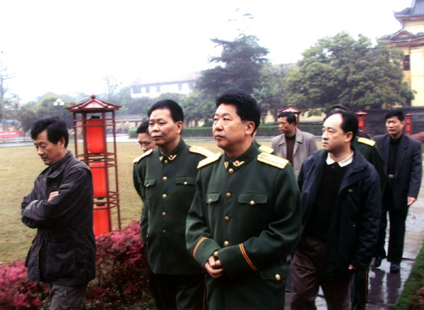 中国消防博物馆筹建办负责人一行考察我校王城校园。