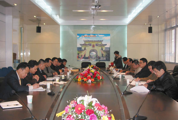 自治区联合检查组到我校检查政府采购制度执行情况和治理商业贿赂自查自纠工作情况